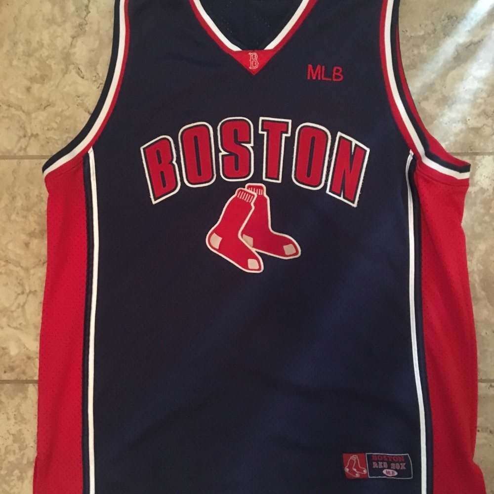 Boston Red Sox basketball jersey